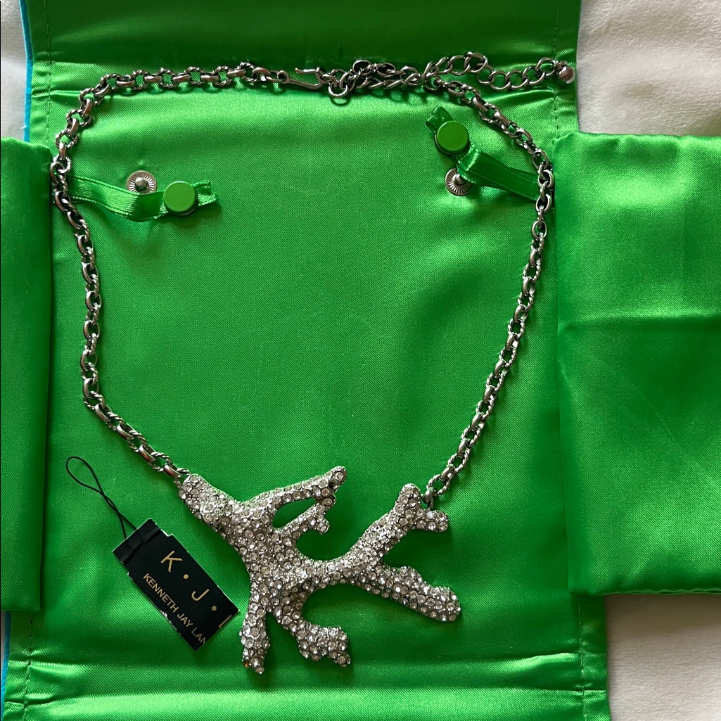 Kenneth Jay Lane Artpiece Necklace